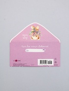 Конверт для денег «Для Тебя», мишка, 16,5 х 8 см - фото 120367868