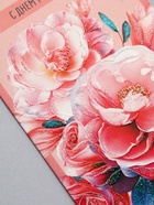 Конверт для денег «В День Рождения!», пионы, 16,5 х 8 см  (артикул 10939471)  большой выбор товаров оптом и в розницу по низким ценам с доставкой