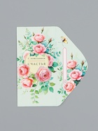 Конверт для денег «С пожеланием счастья», розы, 16,5 х 8 см 10939479