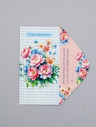 Конверт для денег «С Днем Рождения!», клетка, 16,5 х 8 см  (артикул 10939481)  большой выбор товаров оптом и в розницу по низким ценам с доставкой