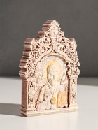 Икона «Николай Чудотворец», с подвесом, 12×8×2 см, гипс, роспись - Фото 2