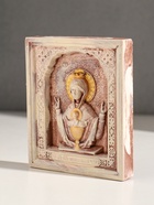 Икона с подвесом "Неупиваемая чаша" размер 12х10х2 см, гипс, роспись - фото 61953860