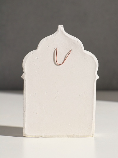 Икона «Святая Матрона», с подвесом, 12×8×2 см, гипс