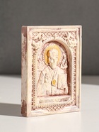 Икона «Николай Чудотворец», с подвесом, 12×9×2 см, гипс, роспись - Фото 2