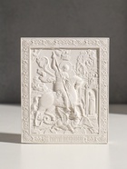 Икона « Георгий победоносец», с подвесом, 12×10×2 см, гипс - Фото 1