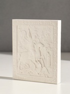 Икона с подвесом " Георгий победоносец" размер 12х10х2 см,гипс - фото 61953876