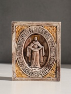 Икона «Покров Пресвятой Богородицы», с подвесом, 12×10×3 см, гипс, роспись - Фото 2