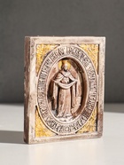 Икона «Покров Пресвятой Богородицы», с подвесом, 12×10×3 см, гипс, роспись - Фото 3