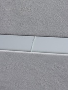 УЦЕНКА Комплект двери Санторини Бетон белый с зарезкой под замок 2000×800 - Фото 3