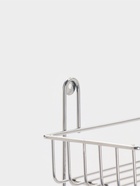 Полка для ванной прямоугольная, 2-х ярусная, 29×12.5×30 см, хром - Фото 4