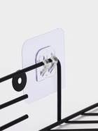 Полка для ванной угловая, 20,5*20,5*6,5 см, цвет черный 10954124