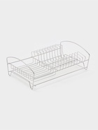 Сушилка для тарелок и кружек с поддоном, 39×25×12 см, хром 10954128