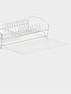 Сушилка для тарелок и кружек с поддоном, 39×25×12 см, хром 10954128