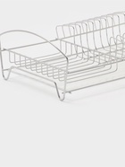 Сушилка для тарелок и кружек с поддоном, 39×25×12 см, хром - Фото 5