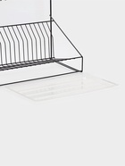 Посудосушитель настольный с поддоном, 38.5×38.5×24 см, черный - Фото 6