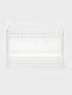 Сушилка для посуды универсальная, разборная, с поддоном, 39.5×24×29.5 см, белая 10954134