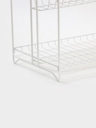 Сушилка для посуды универсальная, разборная, с поддоном, 39.5×24×29.5 см, белая - Фото 5