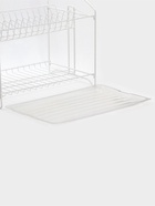 Сушилка для посуды универсальная, разборная, с поддоном, 39.5×24×29.5 см, белая - Фото 6