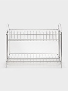 Сушилка для посуды универсальная, разборная, с поддоном, 39.5×24×29.5 см, хром - Фото 3