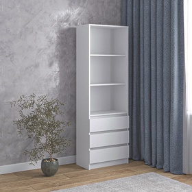 УЦЕНКА Стеллаж Зара 1800×600×340 белый 10961267