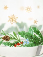 Стакан новогодний «Зимний букет», 310 мл, золотая деколь 10900025