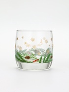 Стакан новогодний «Зимний букет», 310 мл, золотая деколь 10900025