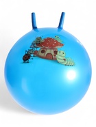 УЦЕНКА Мяч - прыгун с рожками ONLYTOP, d=55 см, цвет МИКС 10961299