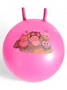 УЦЕНКА Мяч - прыгун с рожками ONLYTOP, d=55 см, цвет МИКС 10961299