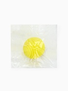 Игрушка пищащая  "Мячик, горизонтальные полоски", 5,5 см желтая - фото 65459280