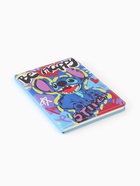 Подарочный набор: ежедневник А5, 80 л, ручка и наклейки Стич 10880119