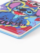 Подарочный набор: ежедневник А5, 80 л, ручка и наклейки Стич 10880119