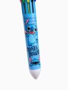 Ручка многоцветная 10 цветов Стич - Фото 7