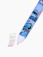 Ручка многоцветная 10 цветов Стич - Фото 8