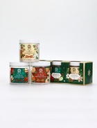 Соль для ванны, набор 3 шт х 200 г, мандарин, яблочный пунш, имбирное печенье, URAL LAB 10885102