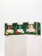 Соль для ванны, набор 3 шт х 200 г, мандарин, яблочный пунш, имбирное печенье, URAL LAB 10885102