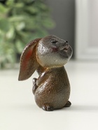 Фигурка для чайной церемонии "Милый кролик" меняет цвет 5х3,5х7 см - фото 809348189