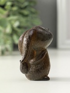 Фигурка для чайной церемонии "Милый кролик" меняет цвет 5х3,5х7 см - фото 809348190