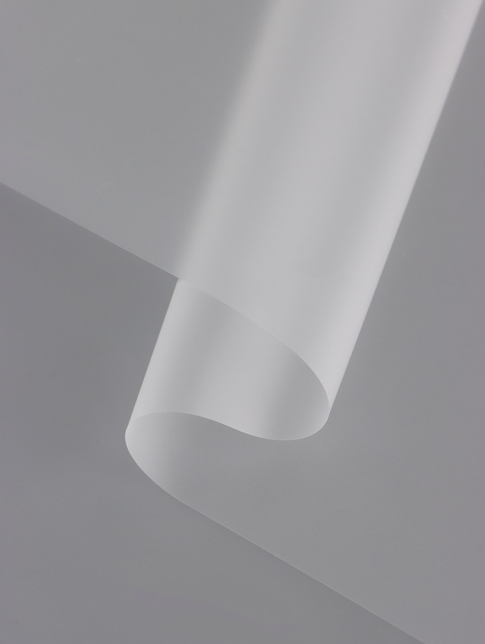 Пленка матовая, прозрачная, для цветов и флористики, 50 см × 10.5 м ±5% 200 г, 40 мкм - Фото 1