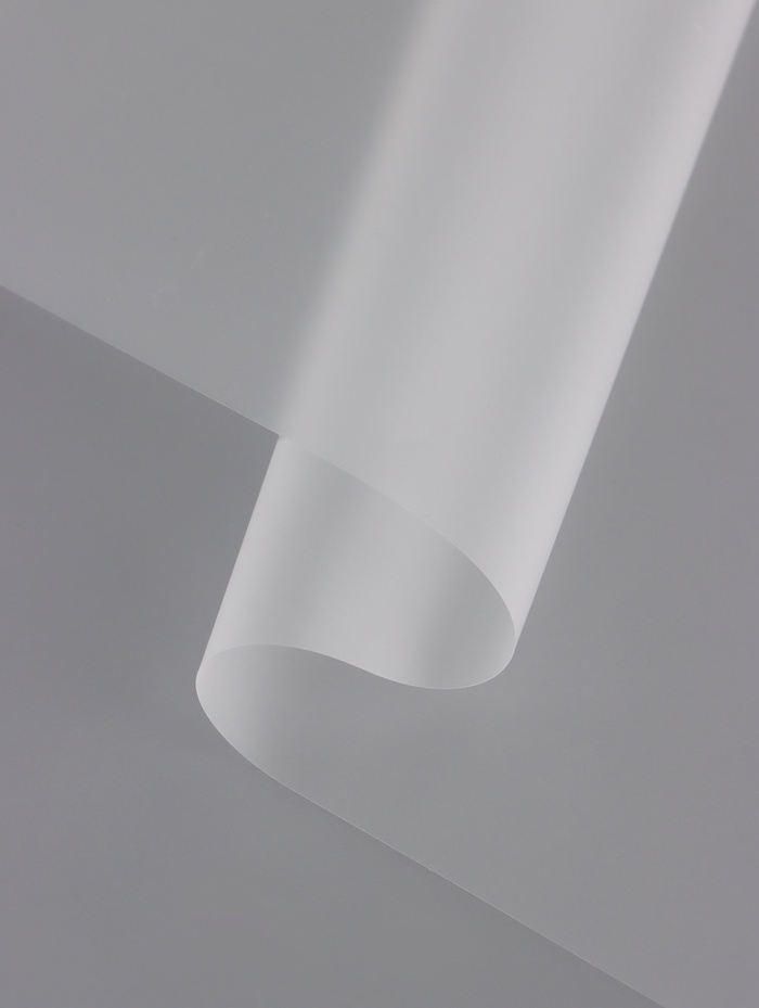 Пленка матовая, прозрачная, для цветов и флористики, 50 см × 21 м ±5% 400 г, 40 мкм - Фото 1