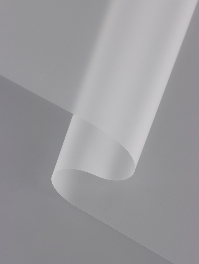 Пленка матовая, прозрачная, для цветов и флористики, 50 см × 52 м ±5% 1000 г, 40 мкм - Фото 1