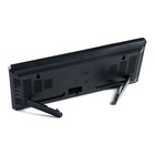 УЦЕНКА Часы электронные настенные, настольные, с будильником, 36 х 15 х 3 см, белые цифры - Фото 6