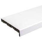 УЦЕНКА Подоконник ПВХ, белый, 1500×100 мм - Фото 1