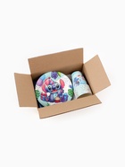 Посуда одноразовая бумажная на 10 персон: стаканы, тарелки, скатерть, Стич - Фото 12