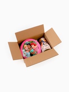 Посуда одноразовая бумажная на 10 персон: стаканы, тарелки, скатерть, Принцессы - фото 119552011