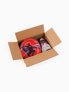 Посуда одноразовая бумажная на 10 персон: стаканы, тарелки, скатерть, Человек Паук - Фото 12