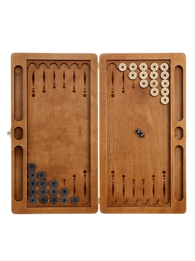 Нарды деревянные, с гравировкой «Конь», 45×45 см