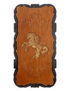 Нарды классические с гравировкой «Конь» 45×45 см, деревянные - фото 119552038