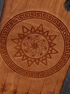 Нарды классические с гравировкой «Конь» 45×45 см, деревянные - фото 119552049