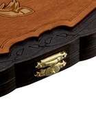 Нарды классические с гравировкой «Конь» 45×45 см, деревянные - фото 119552045