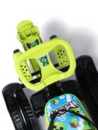 УЦЕНКА Снегокат «Пиксели», с родительской ручкой, со спинкой, зелёный, ТС6-СЛ/ПК Snow Cat - Фото 13